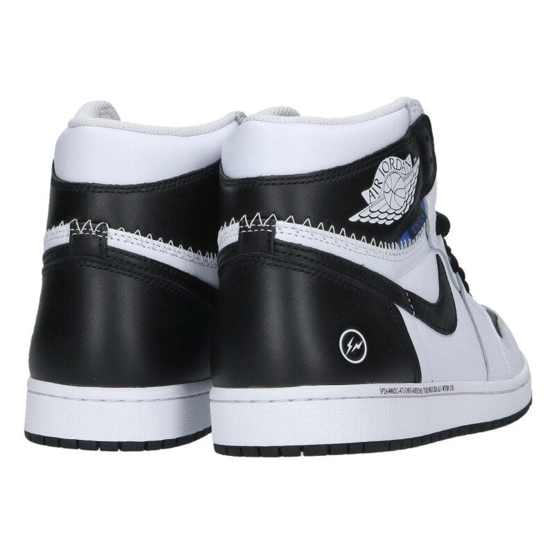 fragment design x Nike AJ1 High OG Black/White Size 10.5