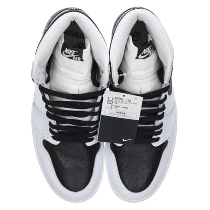fragment design x Nike AJ1 High OG Black/White Size 11