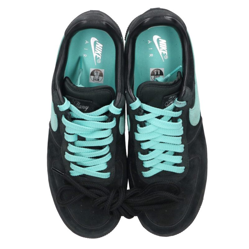 TIFFANY&Co. x Nike AF1 Low 1837 Black DZ1382-001 Size 8.5