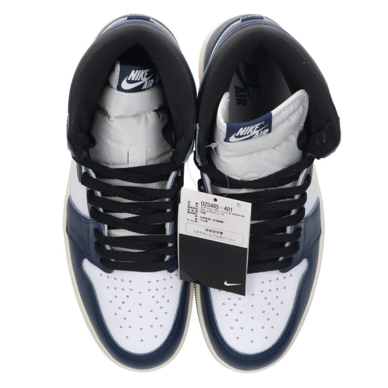 NIKE Air Jordan 1 High OG Midnight Navy DZ5485-401 Size 10
