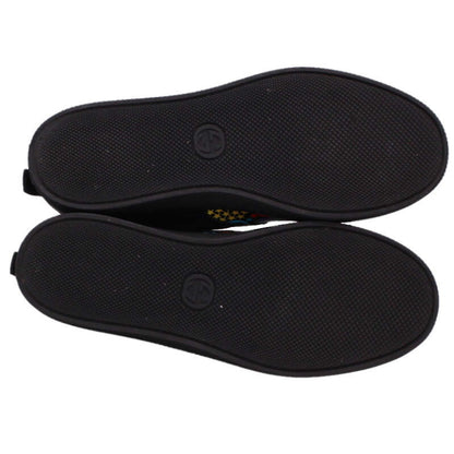 GUCCI GG Pattern Slip-on Sneaker Black 610080 Size 7