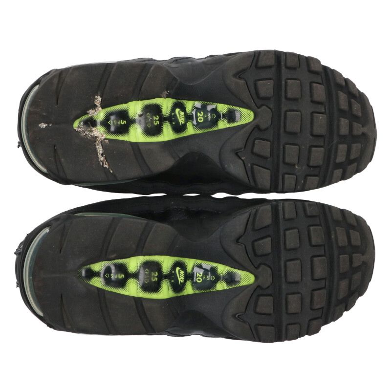 NIKE Air Max 95 Big Bubble SE Black/Yellow Size 8.5