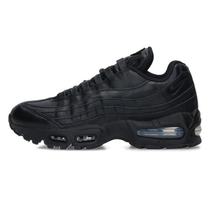 NIKE Air Max 95 Big Bubble Leather Triple Black Size 6.5