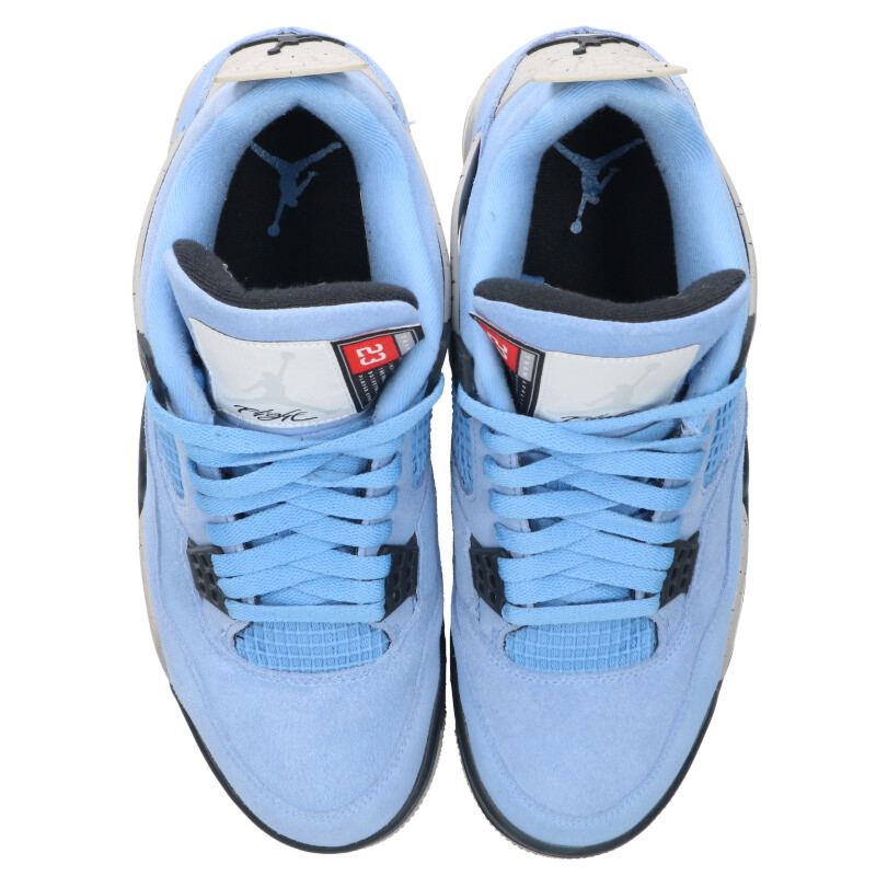 NIKE Air Jordan 4 "University Blue" Sneakers Size 9