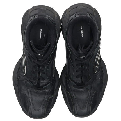 Balenciaga Leather Sneakers Black Size 42