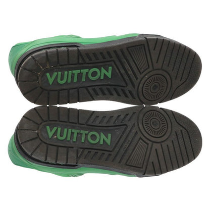 Louis Vuitton LV Print Sneakers Green Size 8.5
