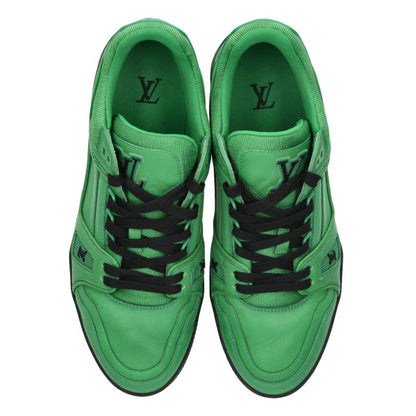 Louis Vuitton LV Print Sneakers Green Size 8.5