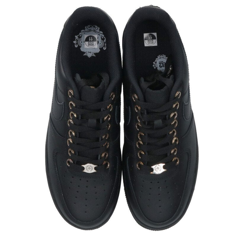 Chrome Hearts x Nike AF1 Bolo Tip Low Tops Black Size 11