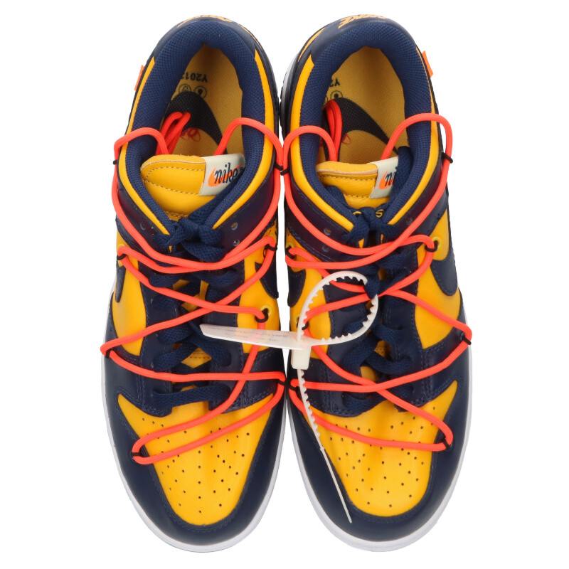 NIKE OFF-WHITE Dunk Low Sneakers Multi Size 10.5