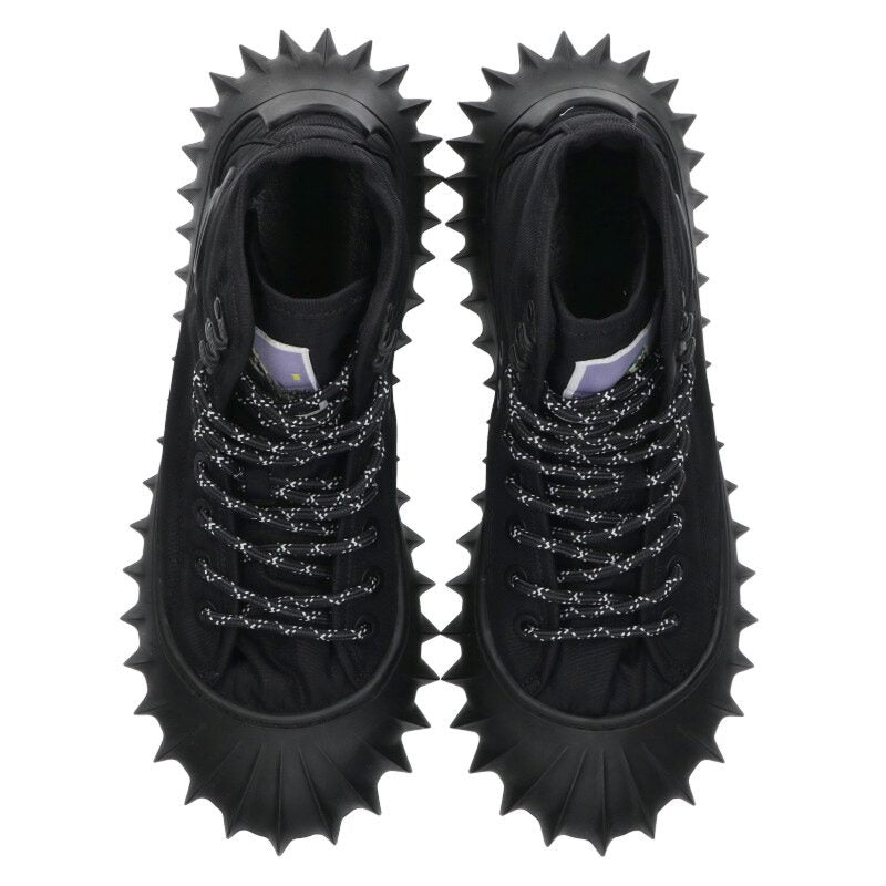 BOTTEGA VENETA Denver High Top Rubber Sneakers Size 10.5