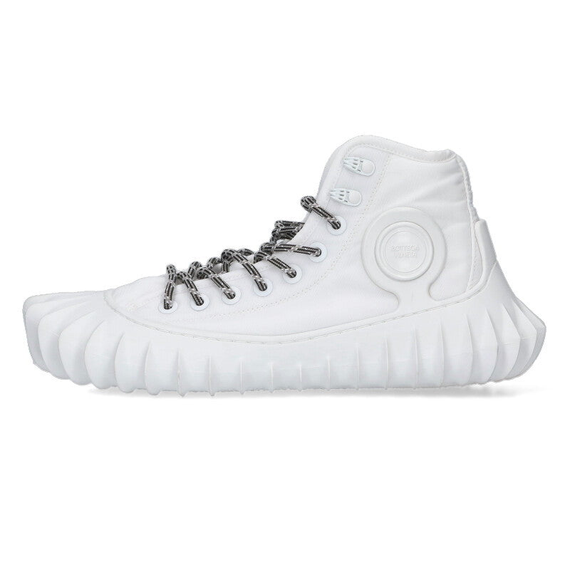 BOTTEGA VENETA Denver High Top Rubber Sneakers Size 9.5