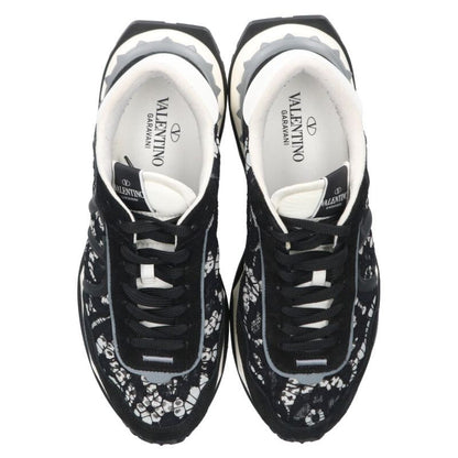 Valentino Garavani 22SS VLogo Lace Runner B/W Size 8