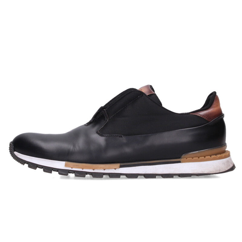 Berluti Fast Track Glazed Calf Leather Sneakers Size 8