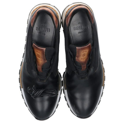 Berluti Fast Track Glazed Calf Leather Sneakers Size 8