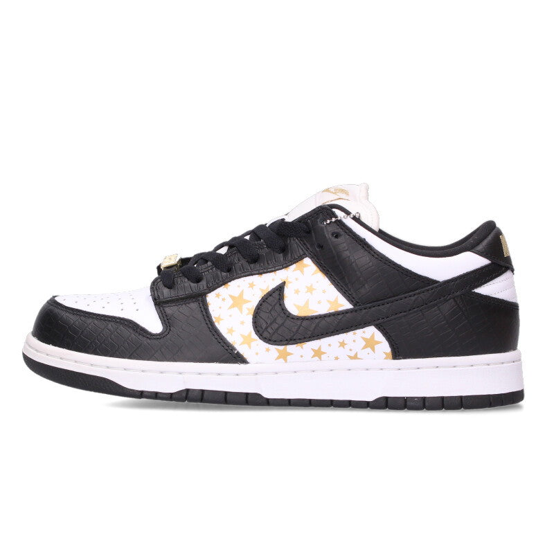 NIKE Dunk Low OG QS Black White Sneakers Size 10