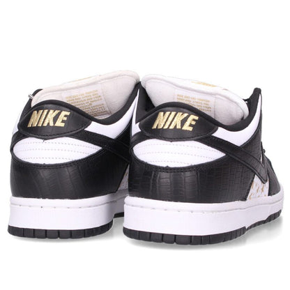 NIKE Dunk Low OG QS Black White Sneakers Size 10