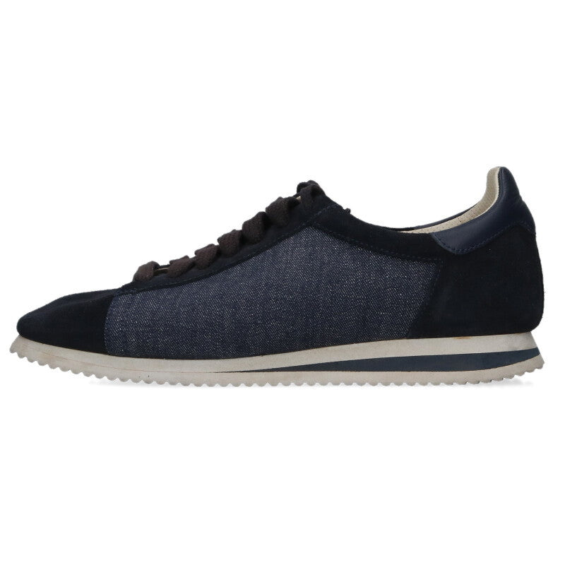 BRUNELLO CUCINELLI Navy Low-Cut Sneakers Size 6