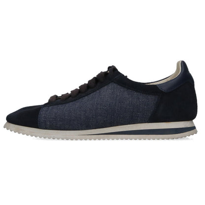 BRUNELLO CUCINELLI Navy Low-Cut Sneakers Size 6