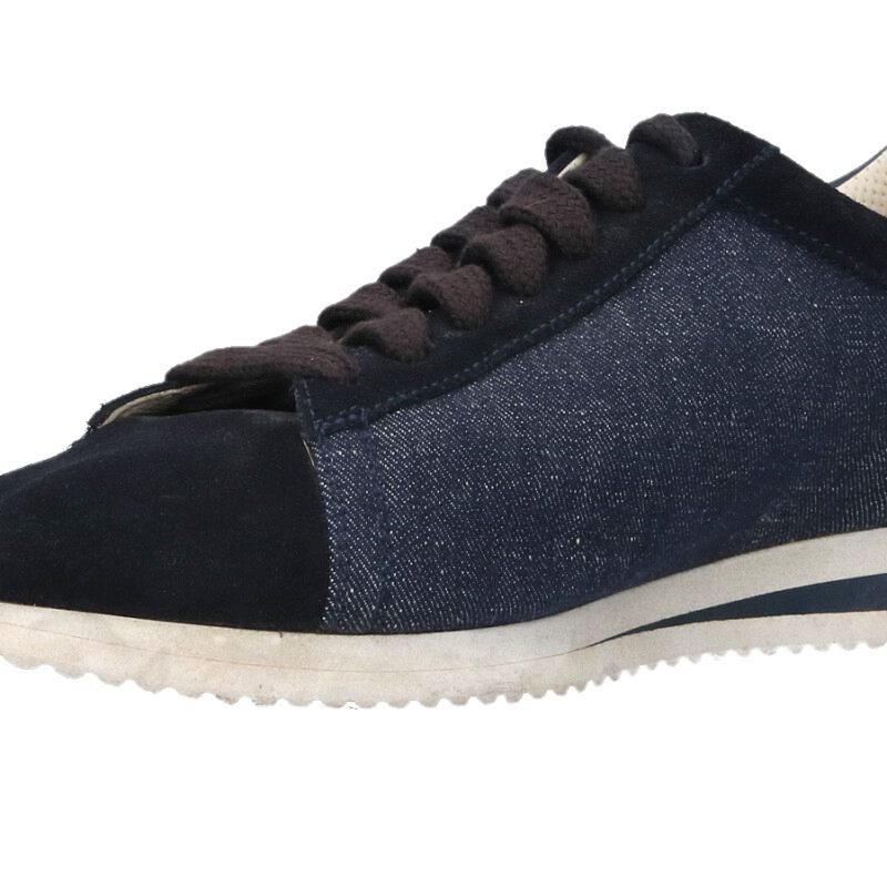BRUNELLO CUCINELLI Navy Low-Cut Sneakers Size 6