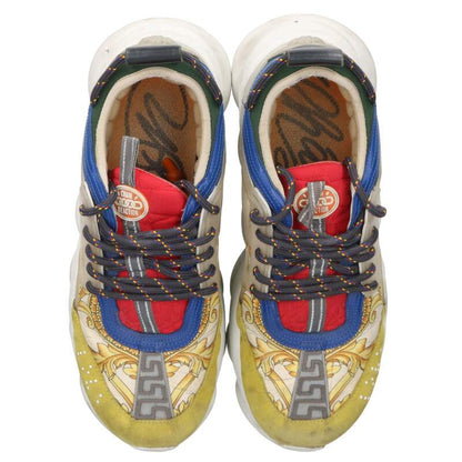 Versace Chain Reaction Baroque Print Yellow Size 9.5