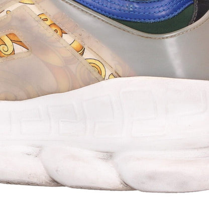 Versace Chain Reaction Baroque Print Yellow Size 9.5