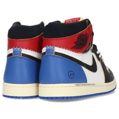 fragment design x Nike AJ1 High OG Blue Sneakers Size 29cm