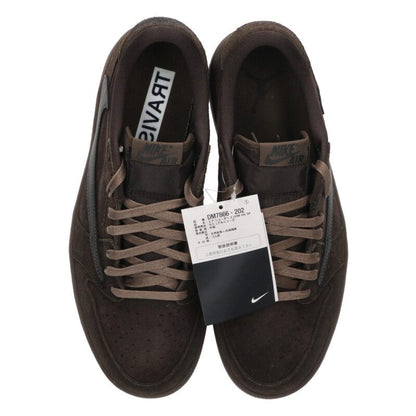 Travis Scott Jordan 1 Low OG SP Dark Mocha Brown Size 9