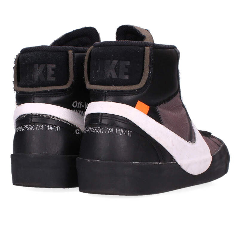 OFF-WHITE x Nike Blazer Mid Grim Reaper Black Size 11