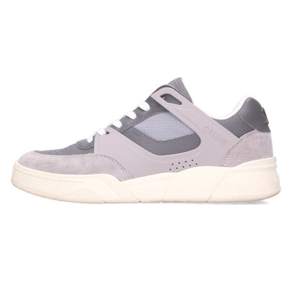 CELINE CT-09 Lace-Up Low Sneakers Gray Size 9.5
