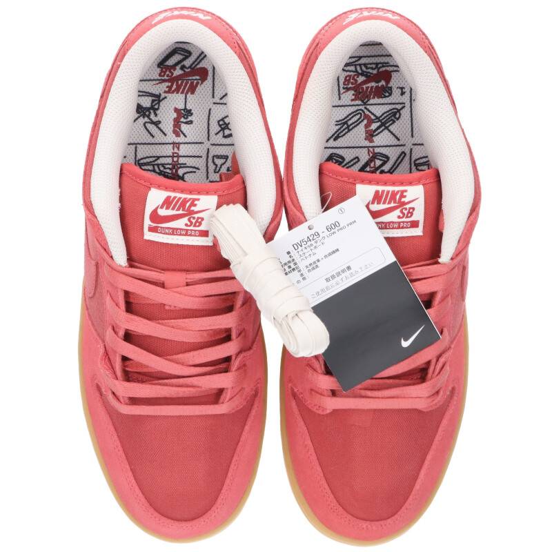 NIKE Dunk Low Pro PRM Adobe DV5429-600 Red Size 8.5