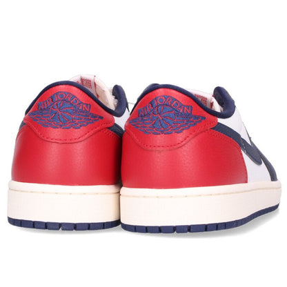 NIKE Air Jordan 1 Retro Low OG White Navy Red Size 10