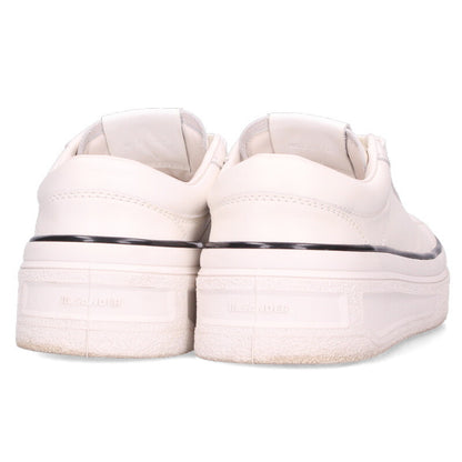 Jil Sander Logo Leather Sneakers White Size 41