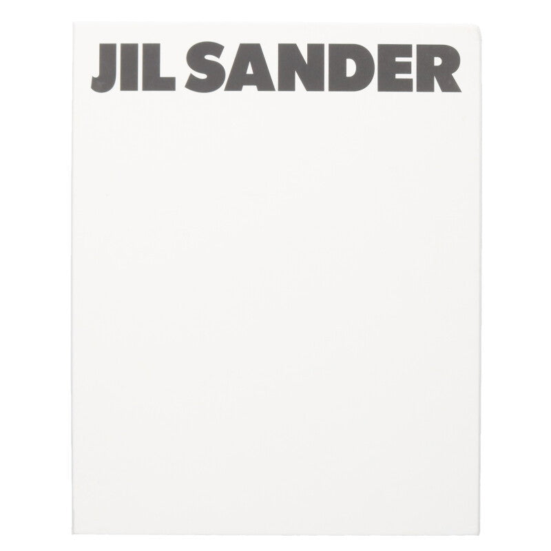Jil Sander Logo Leather Sneakers White Size 41
