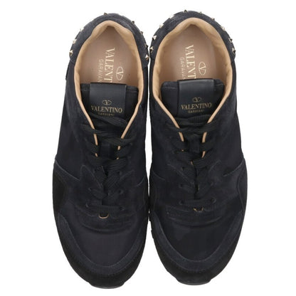 VALENTINO Rockrunner Rockstud Camo Low-Top Blue Size 6.5