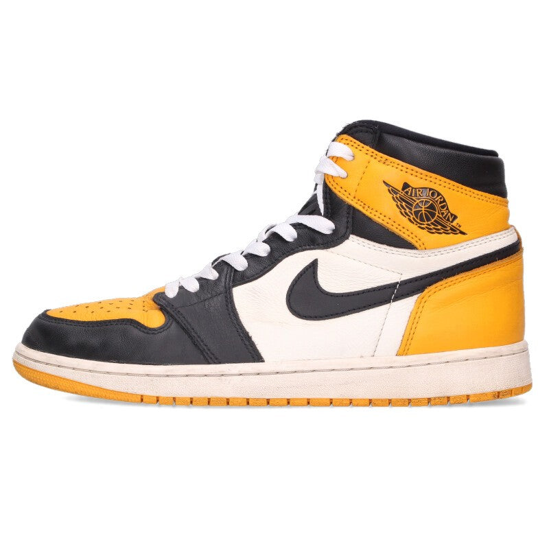 NIKE Air Jordan 1 Retro High OG "Taxi" Yellow Size 10