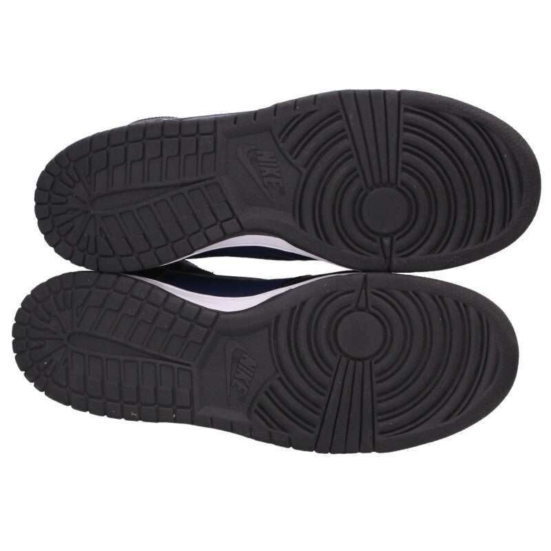 NIKE x fragment design Dunk High Black Navy Size 8.5