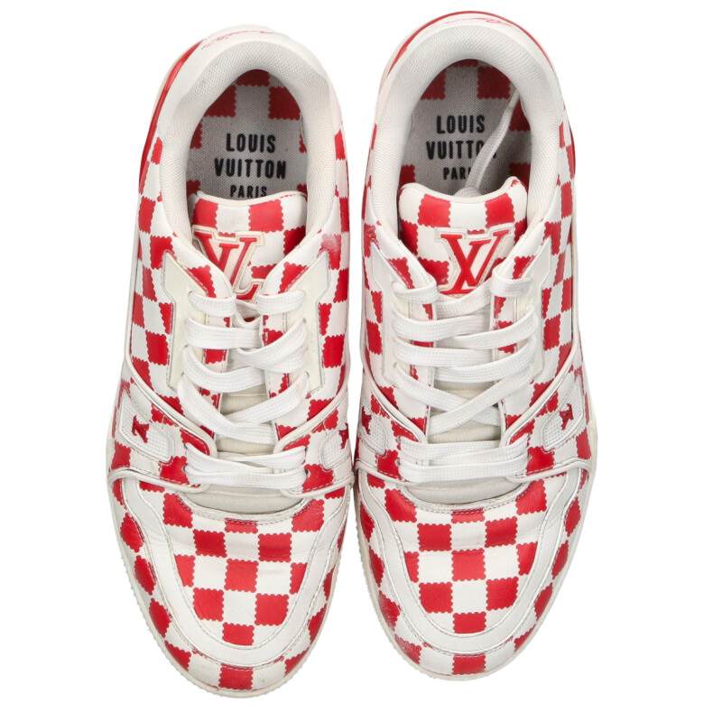 Louis Vuitton x Nigo LV Leather Sneakers Size 7.5
