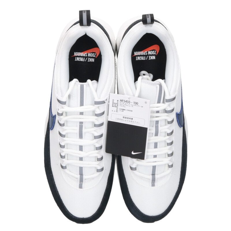 fragment design x NIKE Air Zoom Spiridon SP Navy Size 9.5