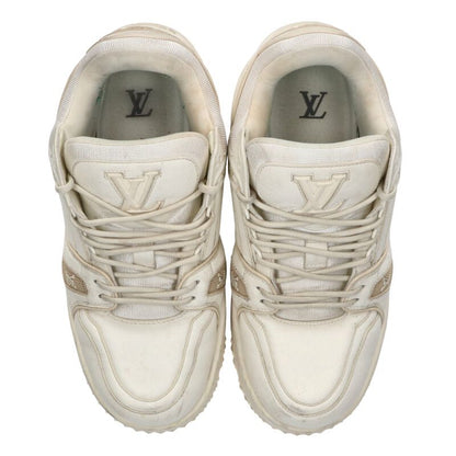 Louis Vuitton LV Sneakers White x Beige Size 8.5