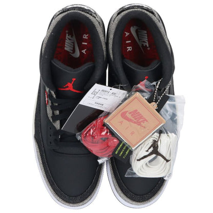 LEVI'S x NIKE Air Jordan 3 RTR LSC BLK SP Black Size 10.5