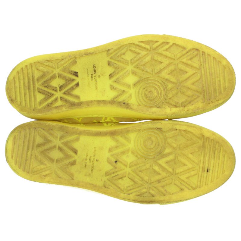 Louis Vuitton Sneakers Yellow Size 8