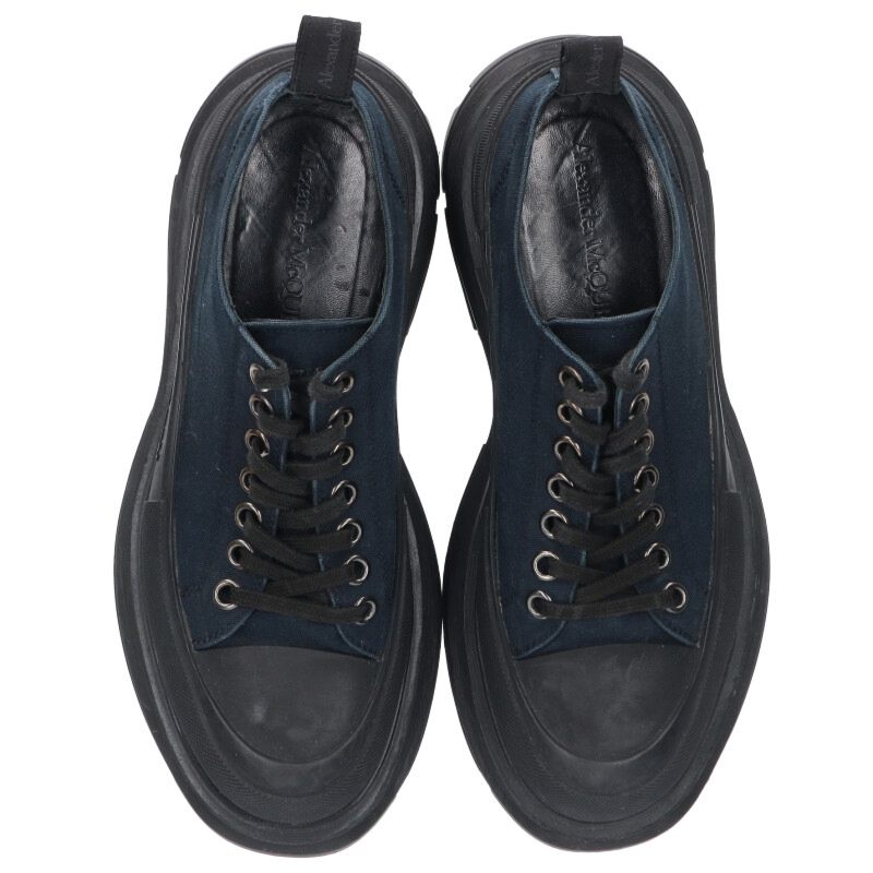 Alexander McQUEEN Low-Cut Sneakers Black Size 7.5