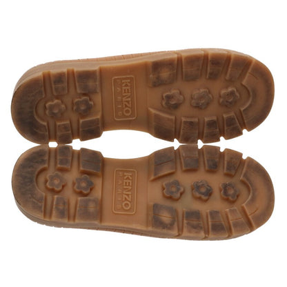 KENZO KENZO-Gobi Lace-Up Slip-On Sneakers Beige Size 10.5