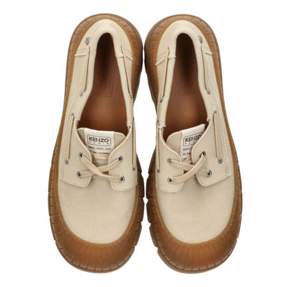 KENZO KENZO-Gobi Lace-Up Slip-On Sneakers Beige Size 10.5