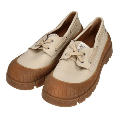 KENZO KENZO-Gobi Lace-Up Slip-On Sneakers Beige Size 10.5