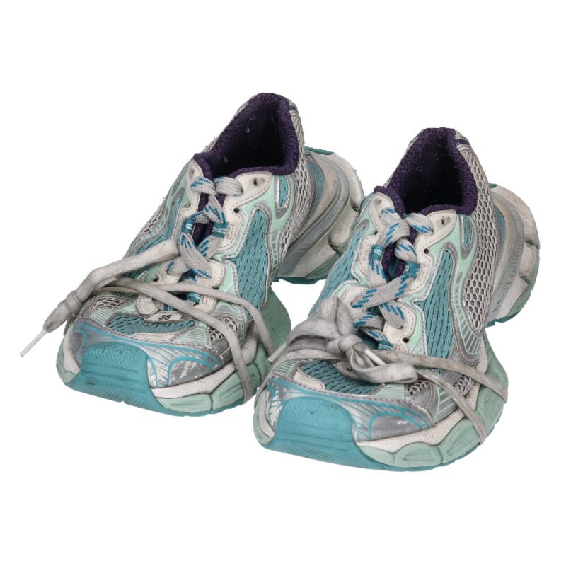 Balenciaga Sneakers Gray x Blue Size 38