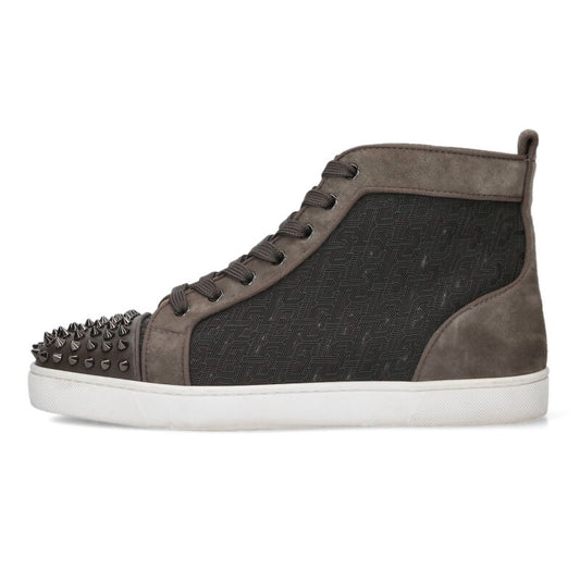 Christian Louboutin Louis Spikes High-Top Sneakers Size 8.5