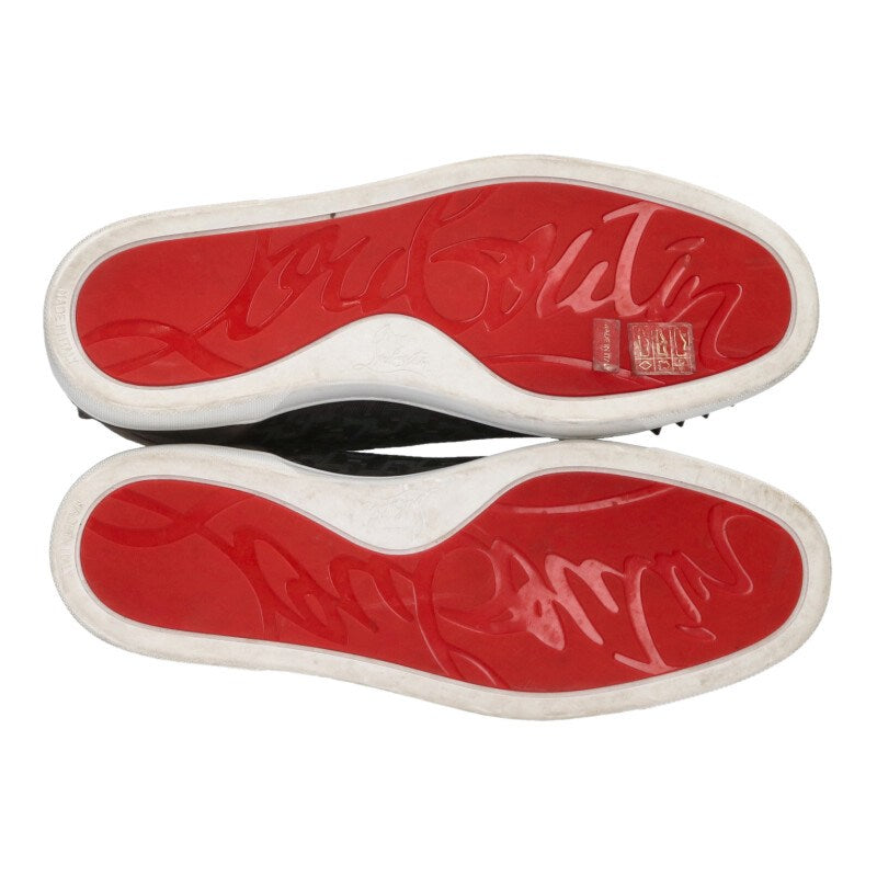 Christian Louboutin Louis Spikes High-Top Sneakers Size 8.5