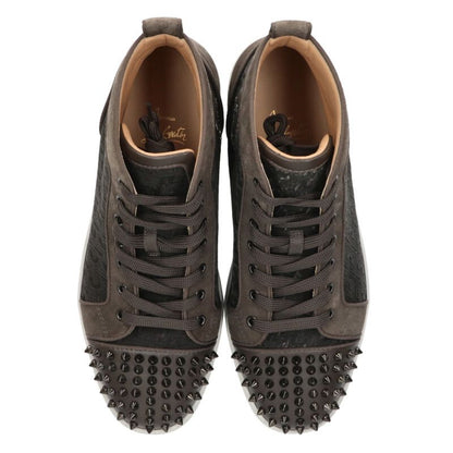 Christian Louboutin Louis Spikes High-Top Sneakers Size 8.5