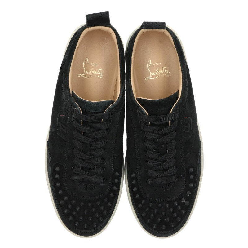 Christian Louboutin Happyrui Low-Top Sneakers Black Size 8.5